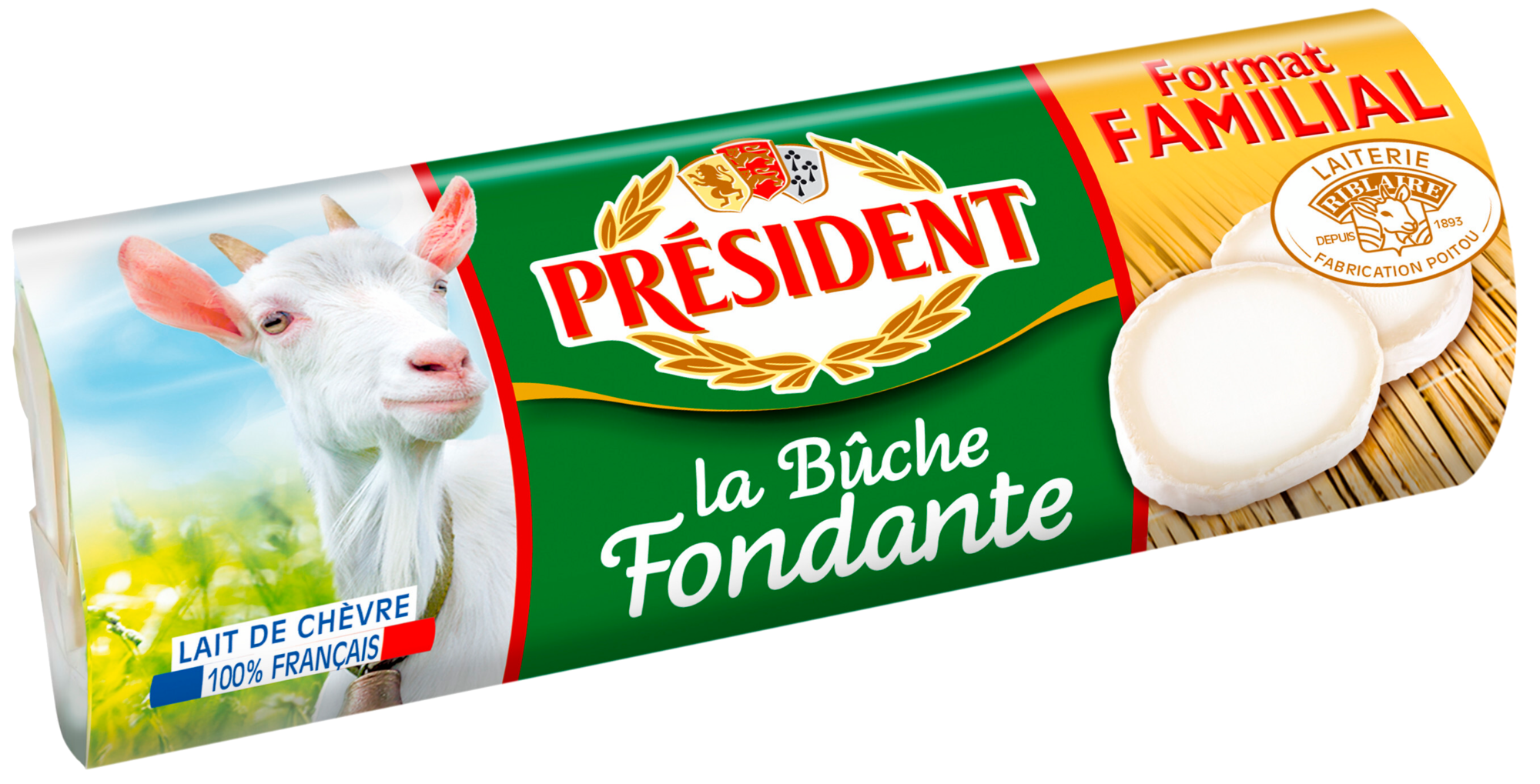 La bûche fondante 24% Mat.Gr. Format familial