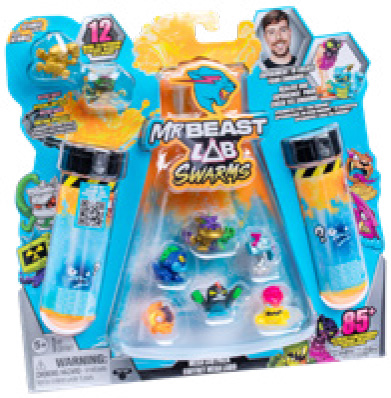 12 MINIS FIGURINES A COLLECTIONNER SWARMS ATOMIC