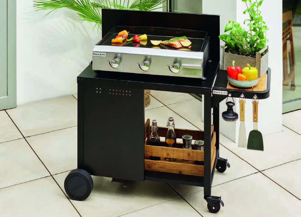 PLANCHA GAZ 3 BRÛLEURS