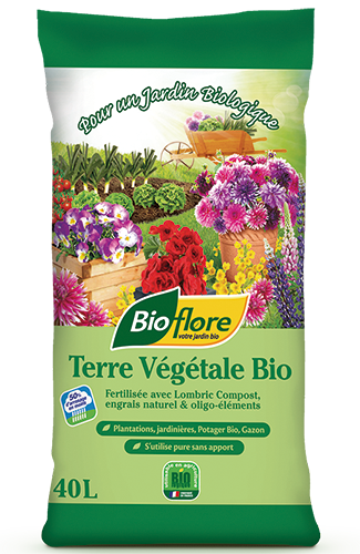 TERRE VÉGÉTALE BIO FERTILISÉE
