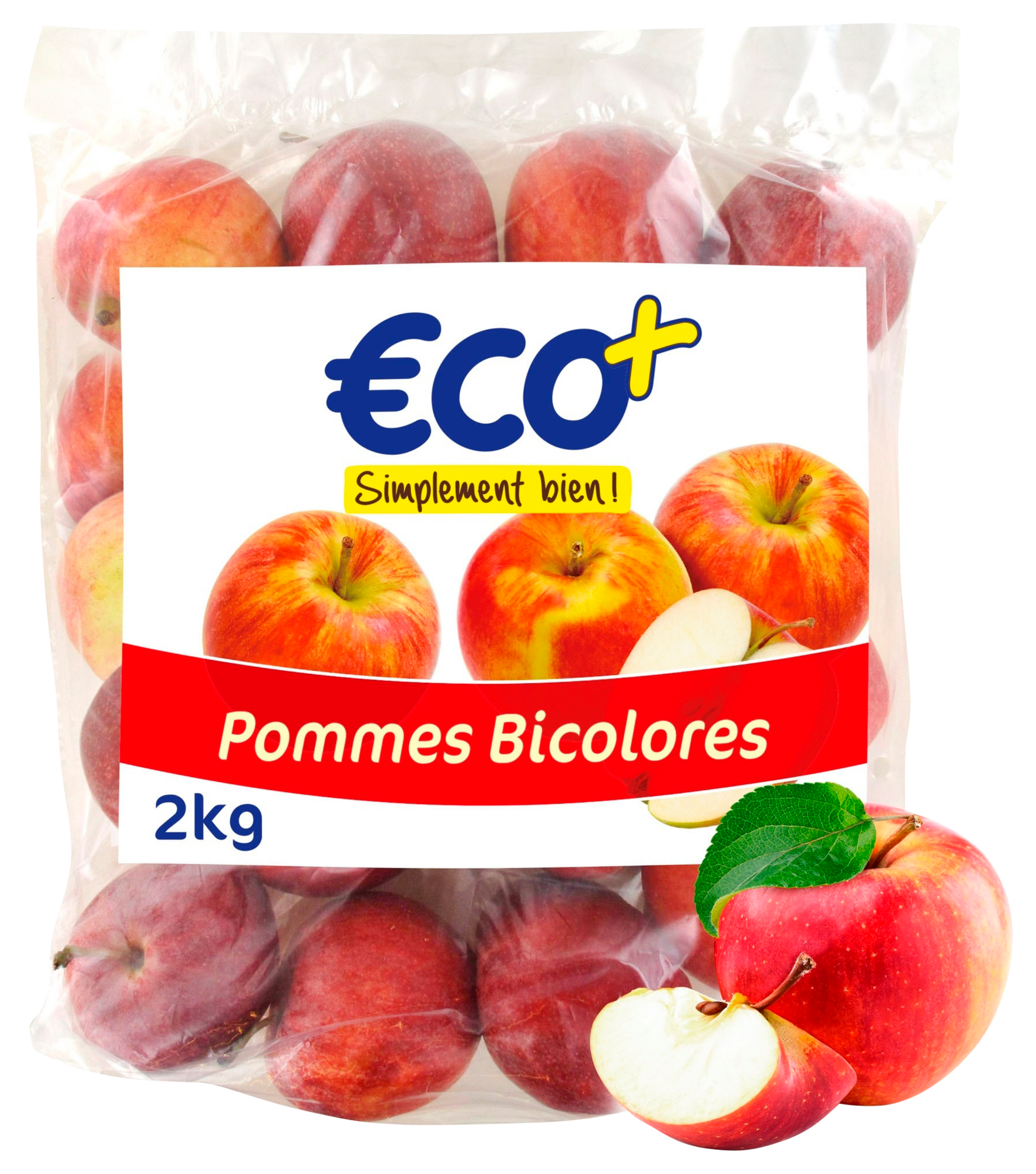 POMMES BICOLORES