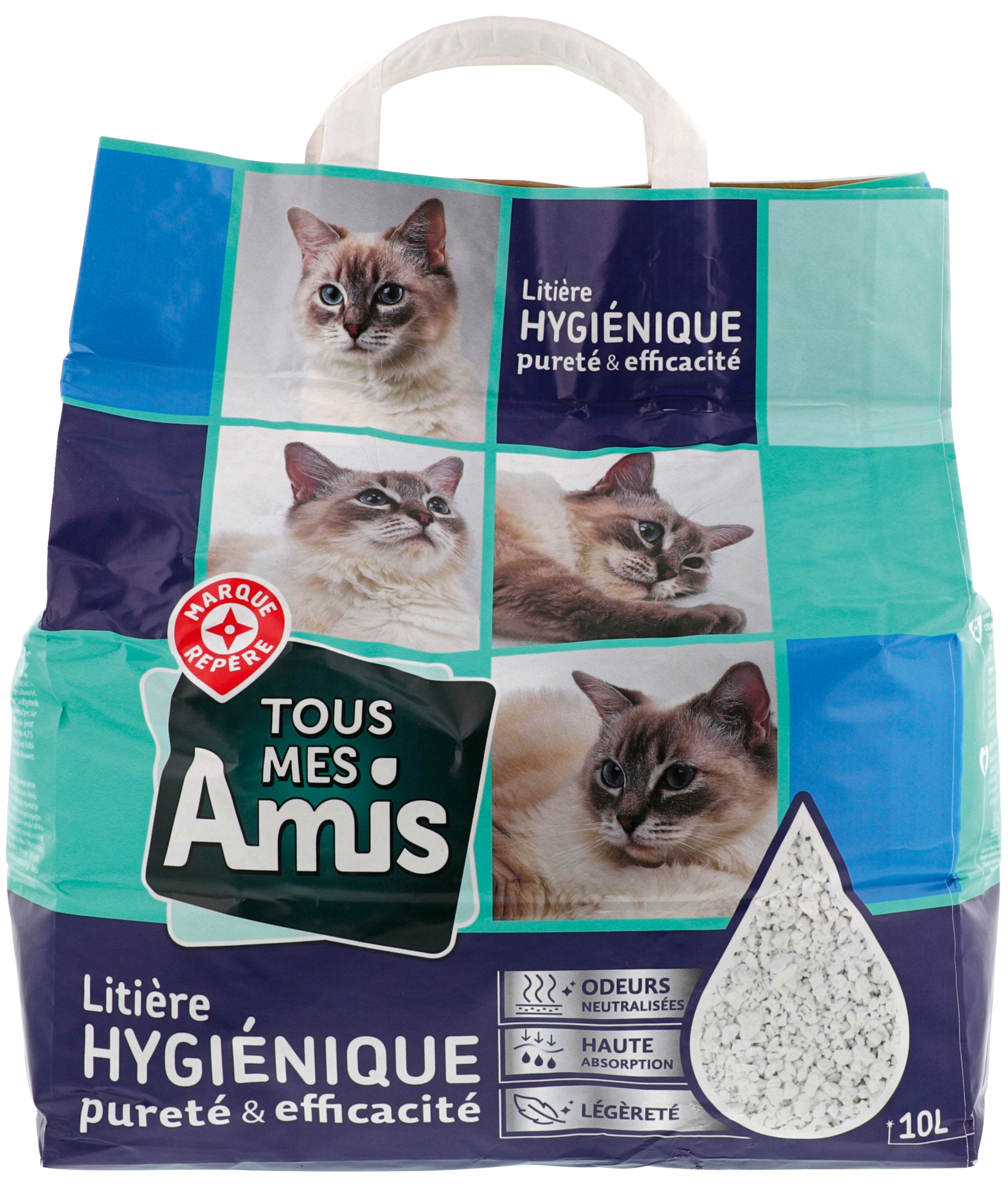 LITIÈRE MINÉRALE HYGIÉNIQUE