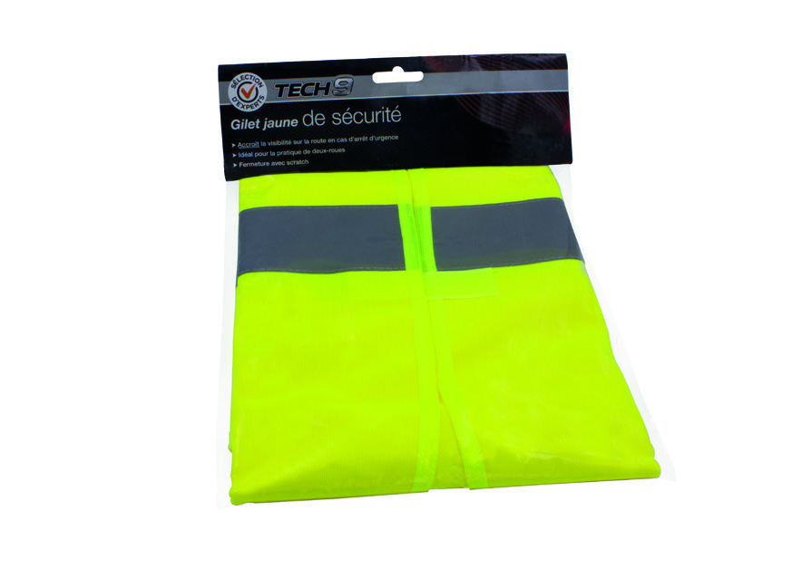 GILET JAUNE DE SÉCURITÉ 