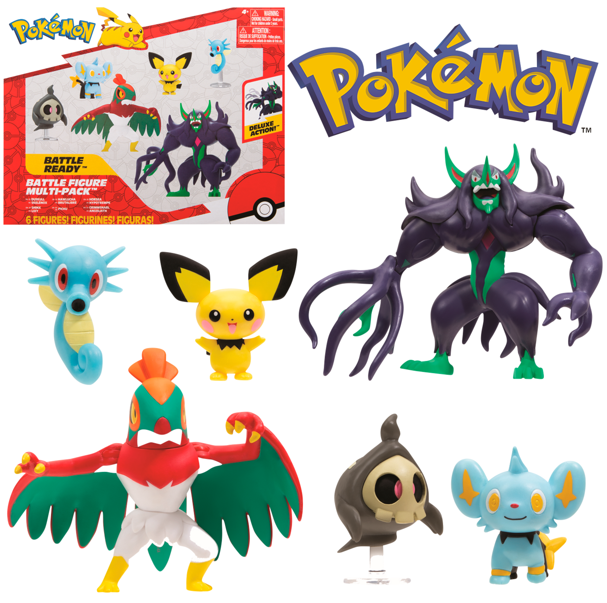 PACK DE 6 FIGURINES Pokémon