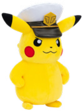PELUCHE CAPTAIN PIKACHU/PELUCHE POKÉMON