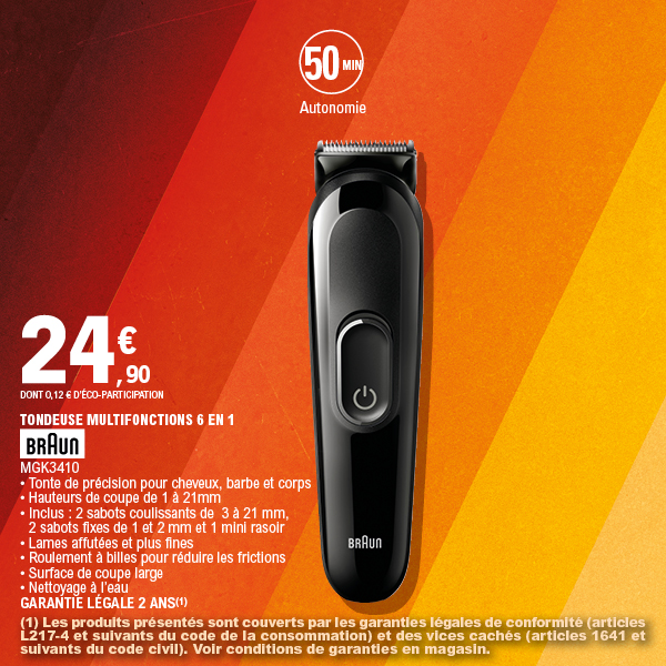 TONDEUSE MULTIFONCTIONS 6 EN 1