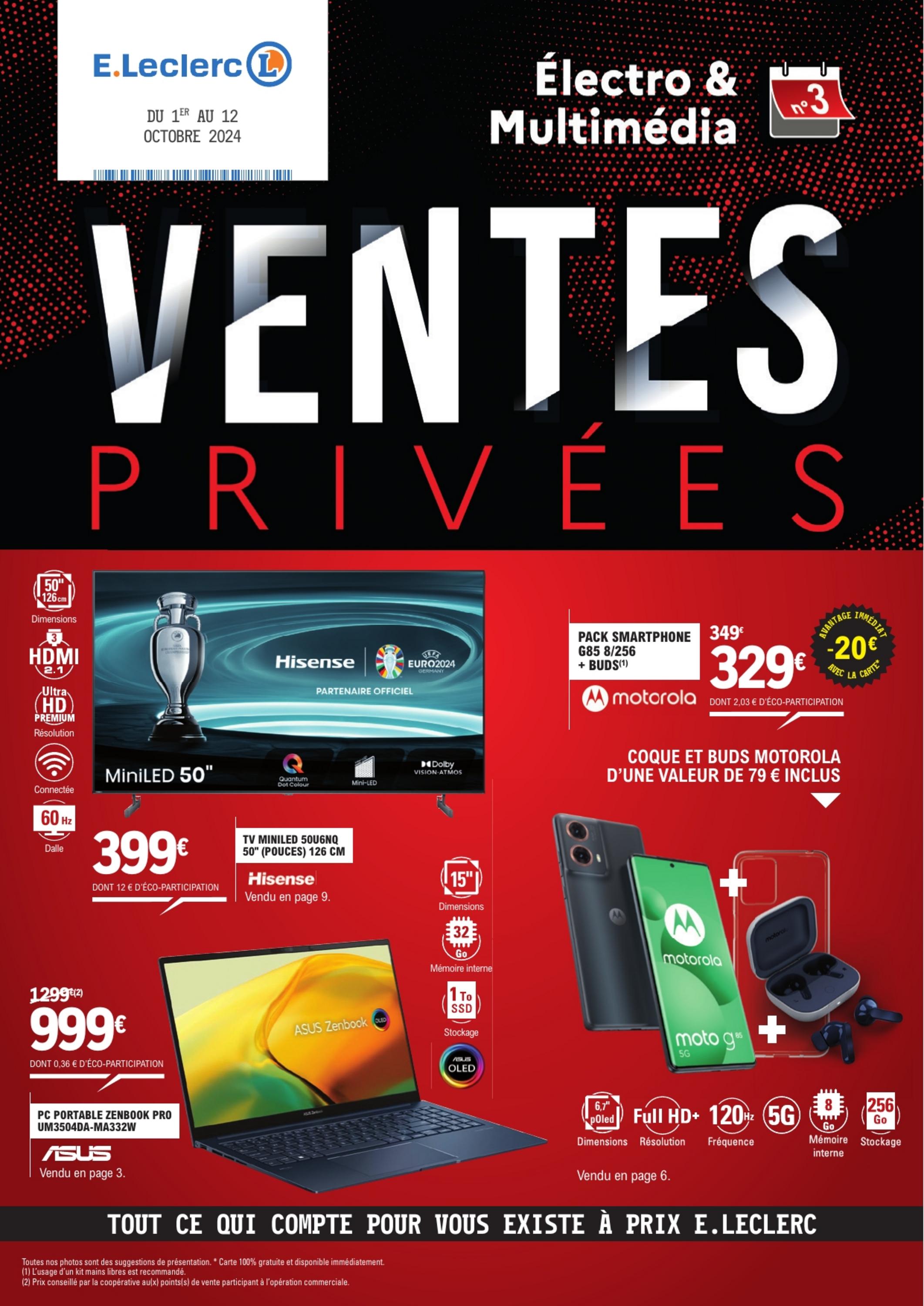 image du catalogue Technique BT VENTES PRIVEES OCTOBRE - Du 1er au 12 octobre 2024