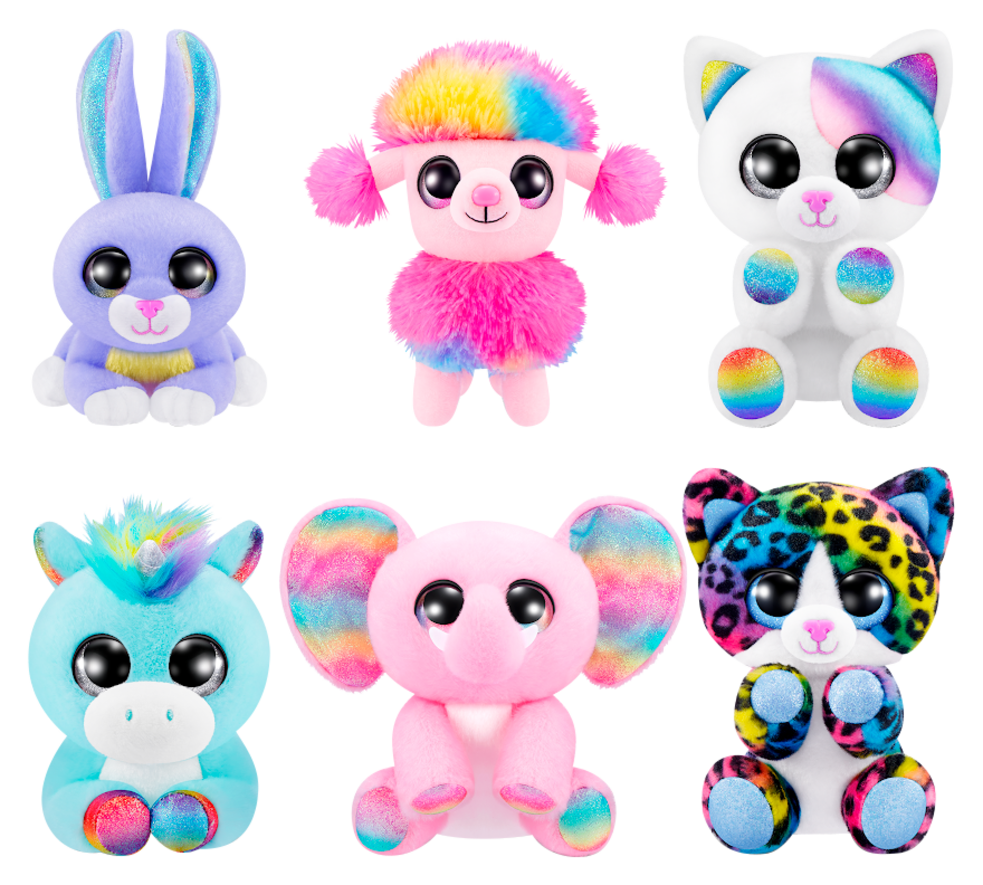 PELUCHE COCO CONES RAINBOW