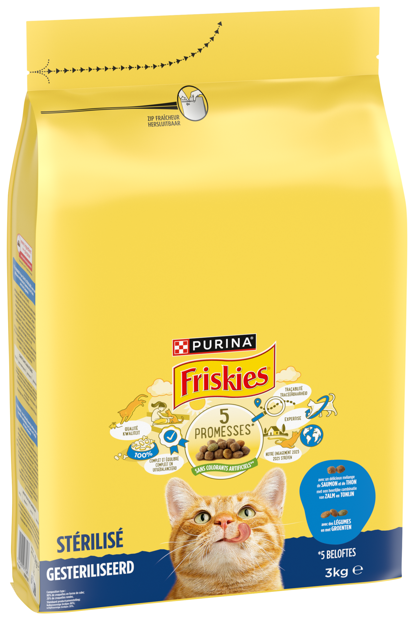 CROQUETTES POUR CHAT STÉRILISÉ FRISKIES