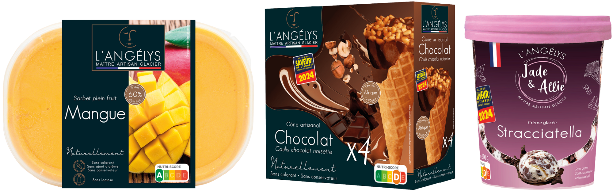 SUR LES PRODUITS PRÉSENTS EN MAGASIN DE LA GAMME L'ANGELYS