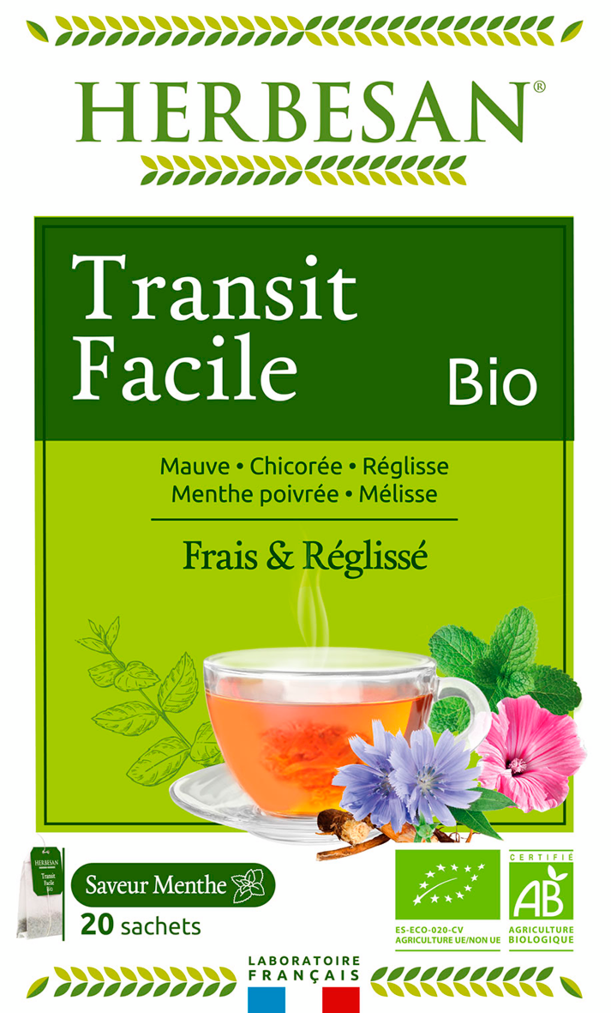 GAMME INFUSIONS
HERBESAN®