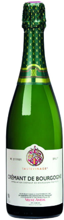 AOP(1) CRÉMANT DE BOURGOGNE BRUT TASTEVINAGE® VEUVE AMBAL