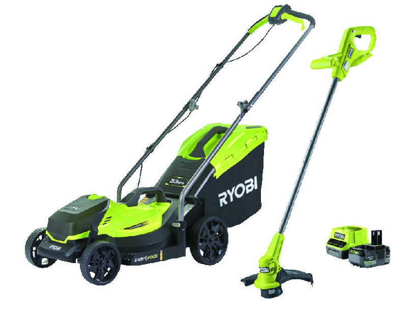 LOT PACK TONDEUSE SANS FIL 18 V + COUPE-BORDURES OFFERT
