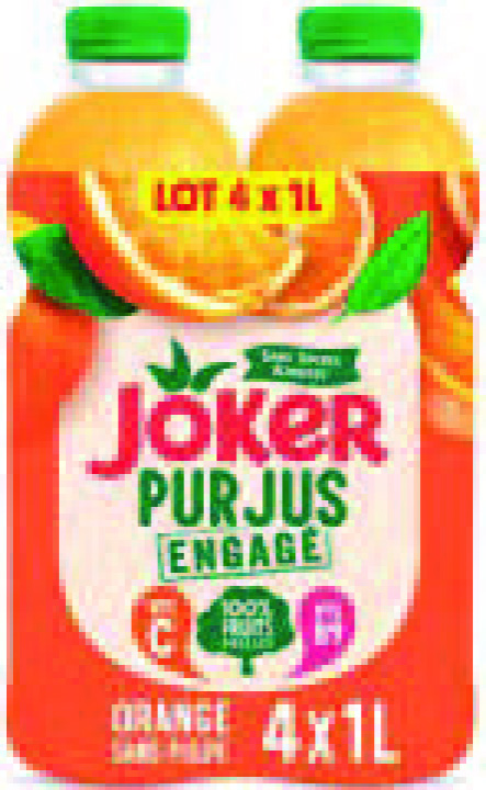 PUR JUS D’ORANGE SANS PULPE 