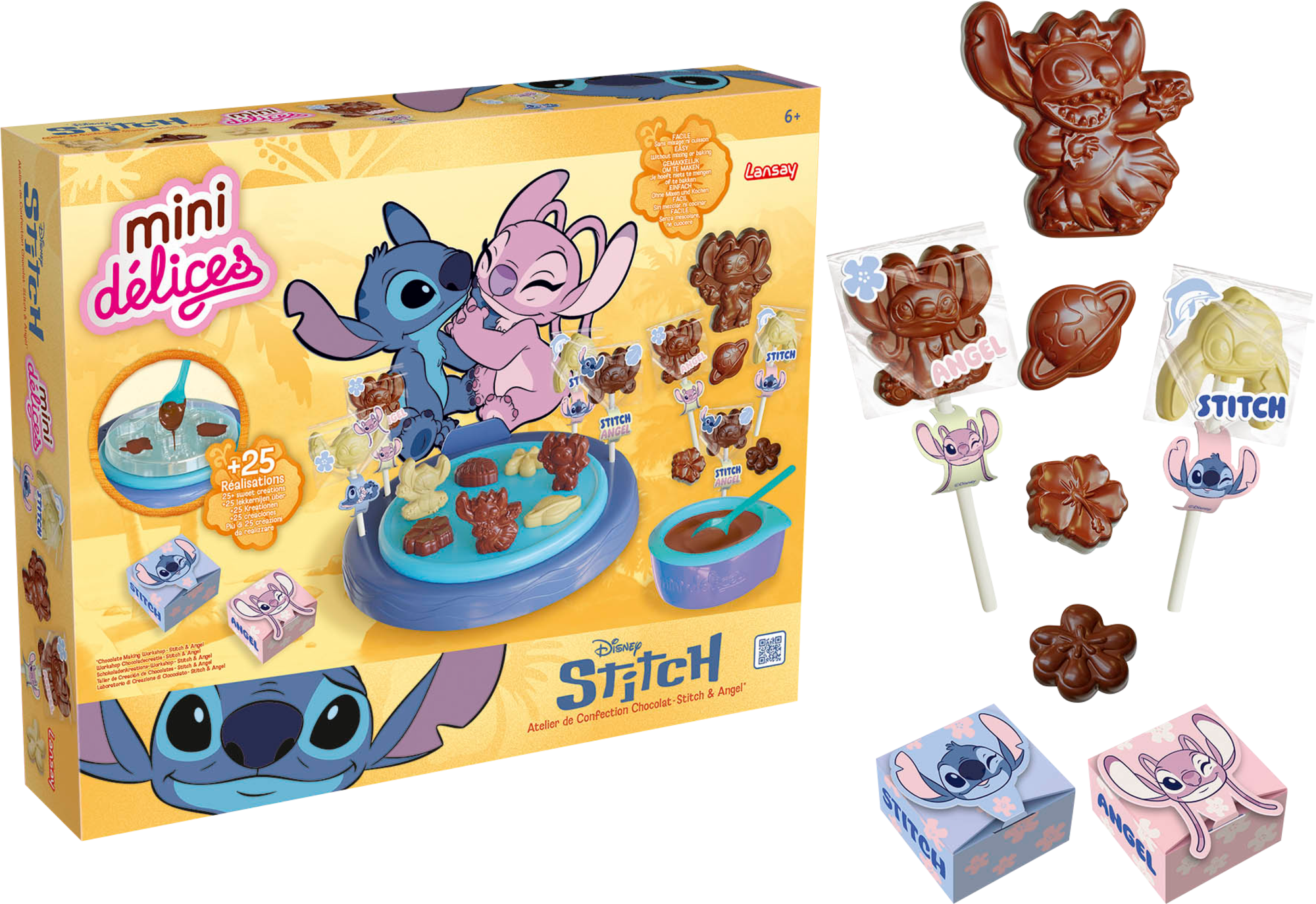 MINI DÉLICES - ATELIER CHOCOLAT STITCH & ANGEL