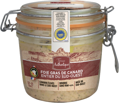 FOIE GRAS ENTIER DE CANARD DU SUD-OUEST