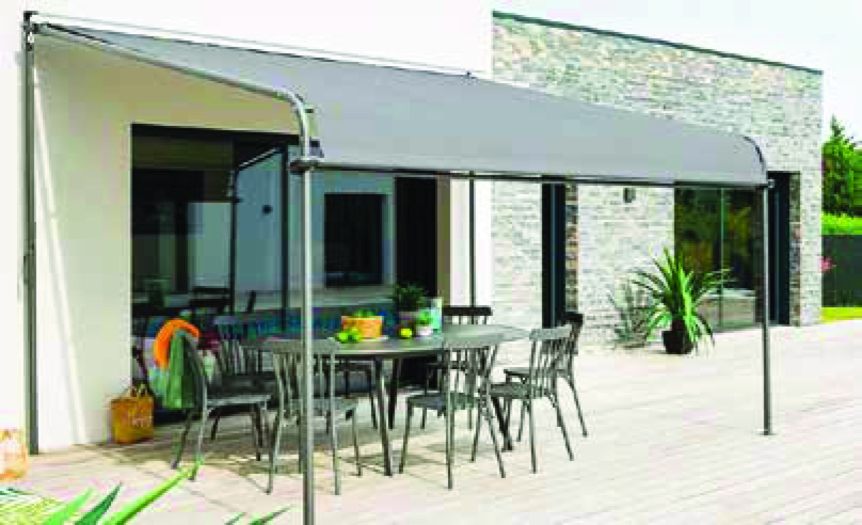 PERGOLA AVEC STORE 4X3 M