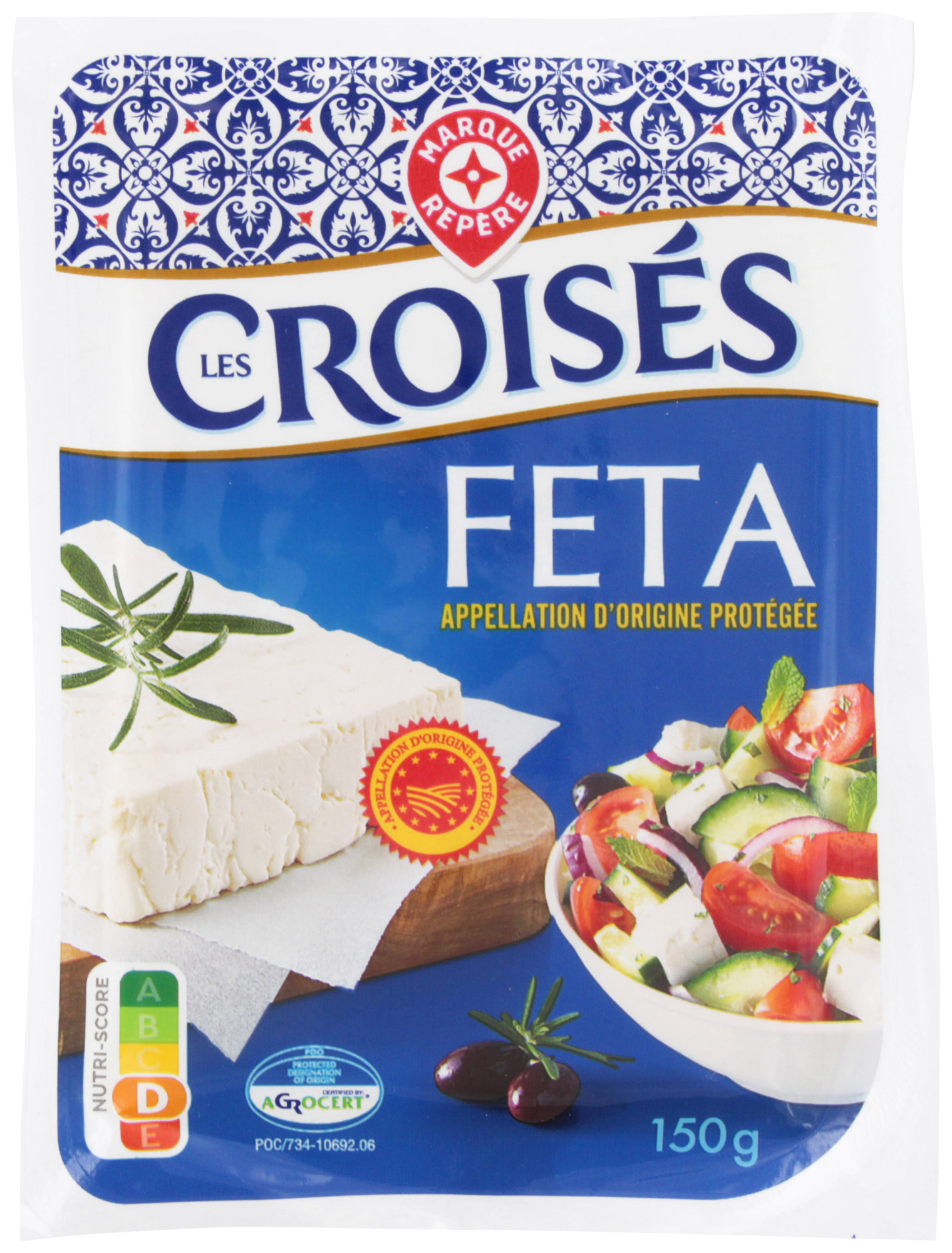 TRANCHE DE FETA AOP 24% MAT. GR.