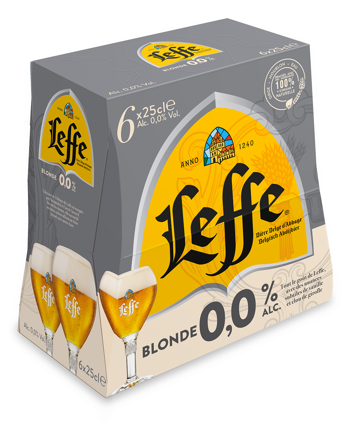 BIERE BLONDE SANS ALCOOL