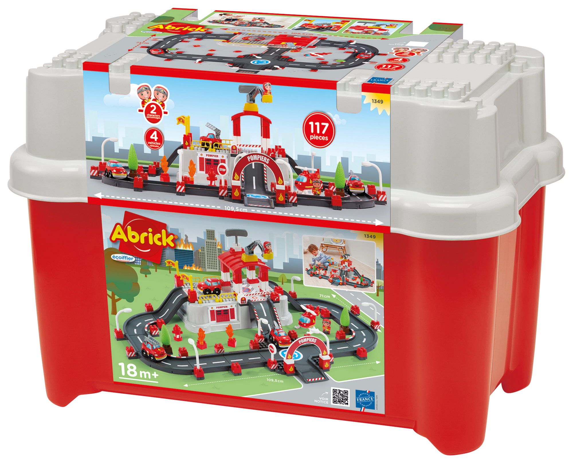 1. Baril circuit pompiers
2. Baril circuit travaux public