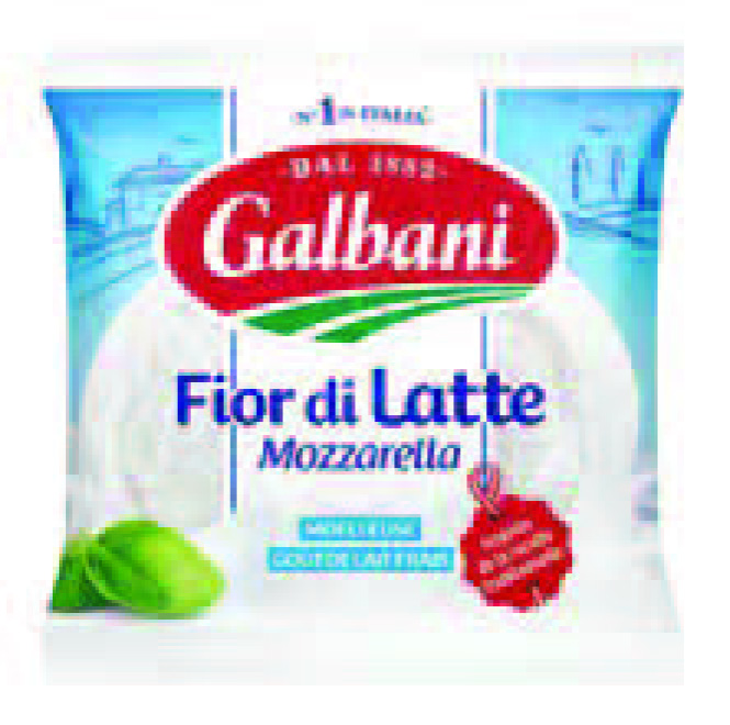 MOZZARELLA FIOR DI LATTE 16% MAT. GR.(5)