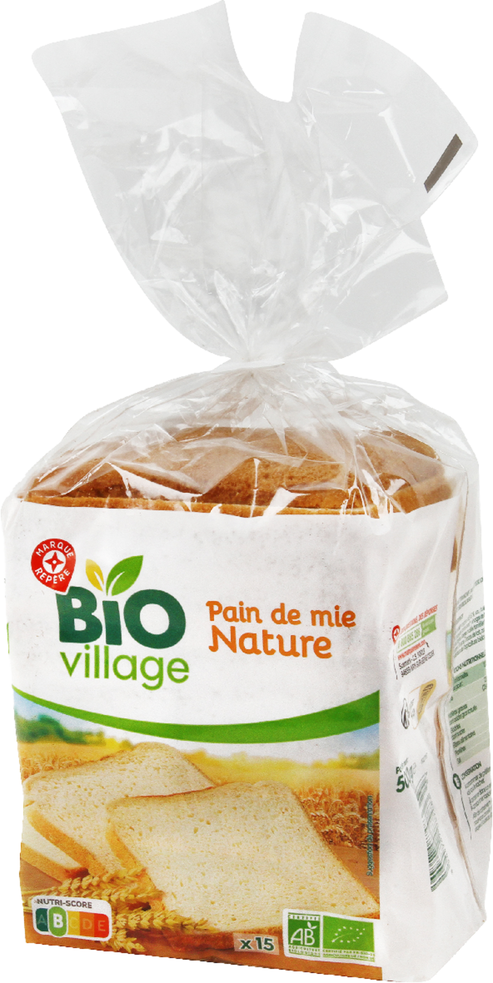 PAIN DE MIE NATURE BIO 