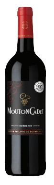 A.O.P(1) BORDEAUX(2) MOUTON CADET