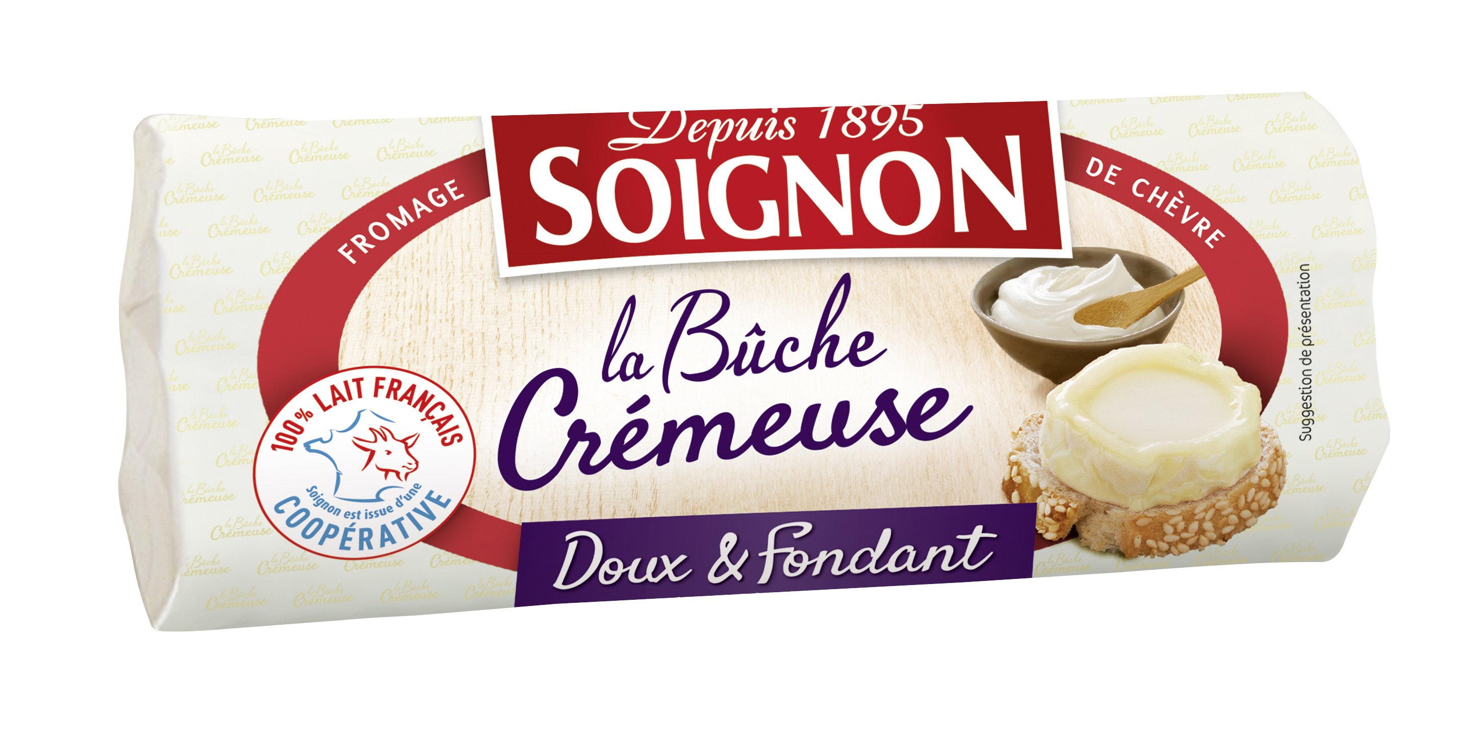 LA BÛCHE CRÉMEUSE 34% MAT.GR.