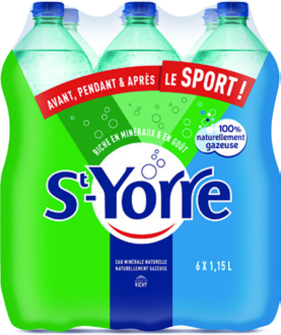 EAU MINÉRALE NATURELLEMENT GAZEUSE