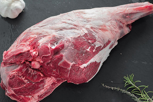 GIGOT D’AGNEAU AVEC OS SANS SELLE SURGELÉ