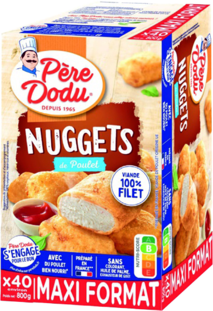 NUGGETS DE POULET MAXI FORMAT