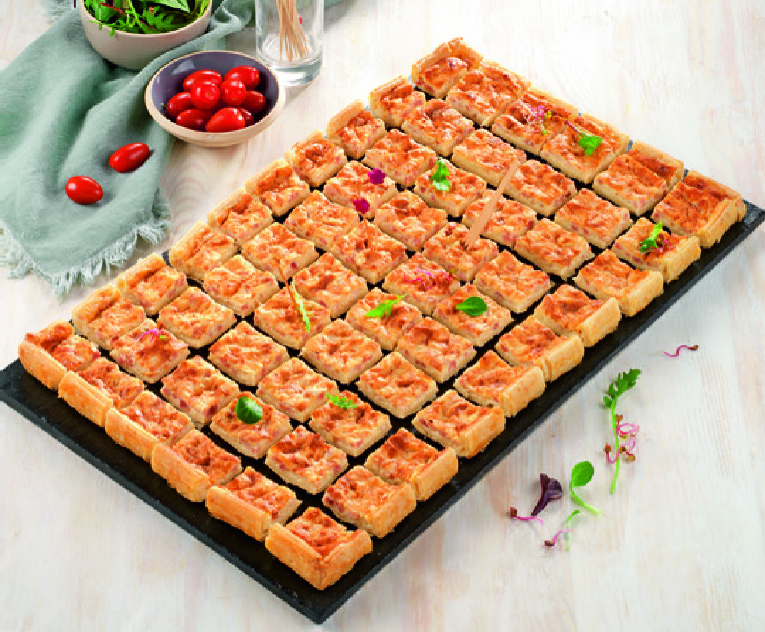 66 TOASTS QUICHE LORRAINE