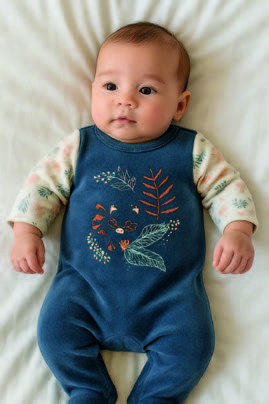 DORS BIEN VELOURS ROSE OU BLEU