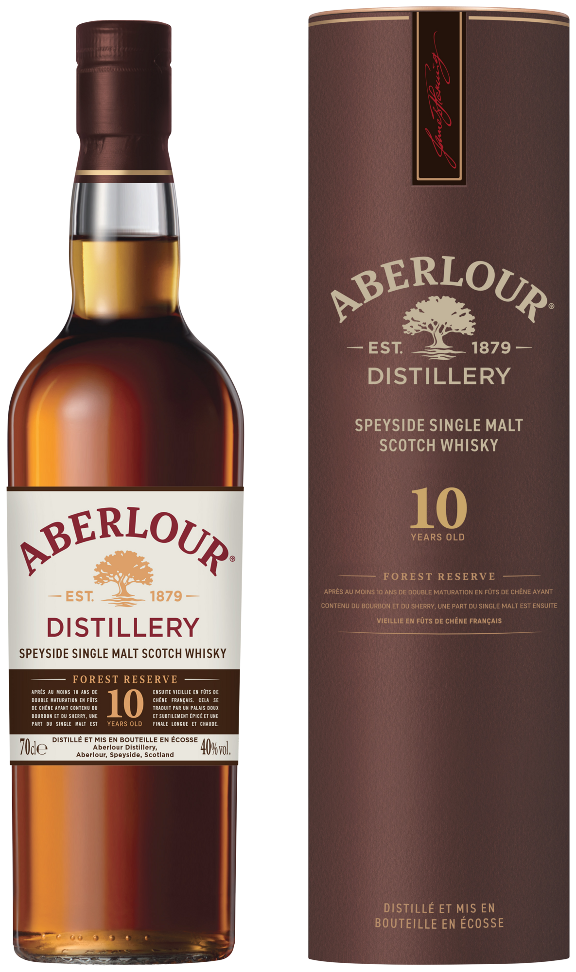 SPEYSIDE SINGLE MALT SCOTCH WHISKY 10 ANS