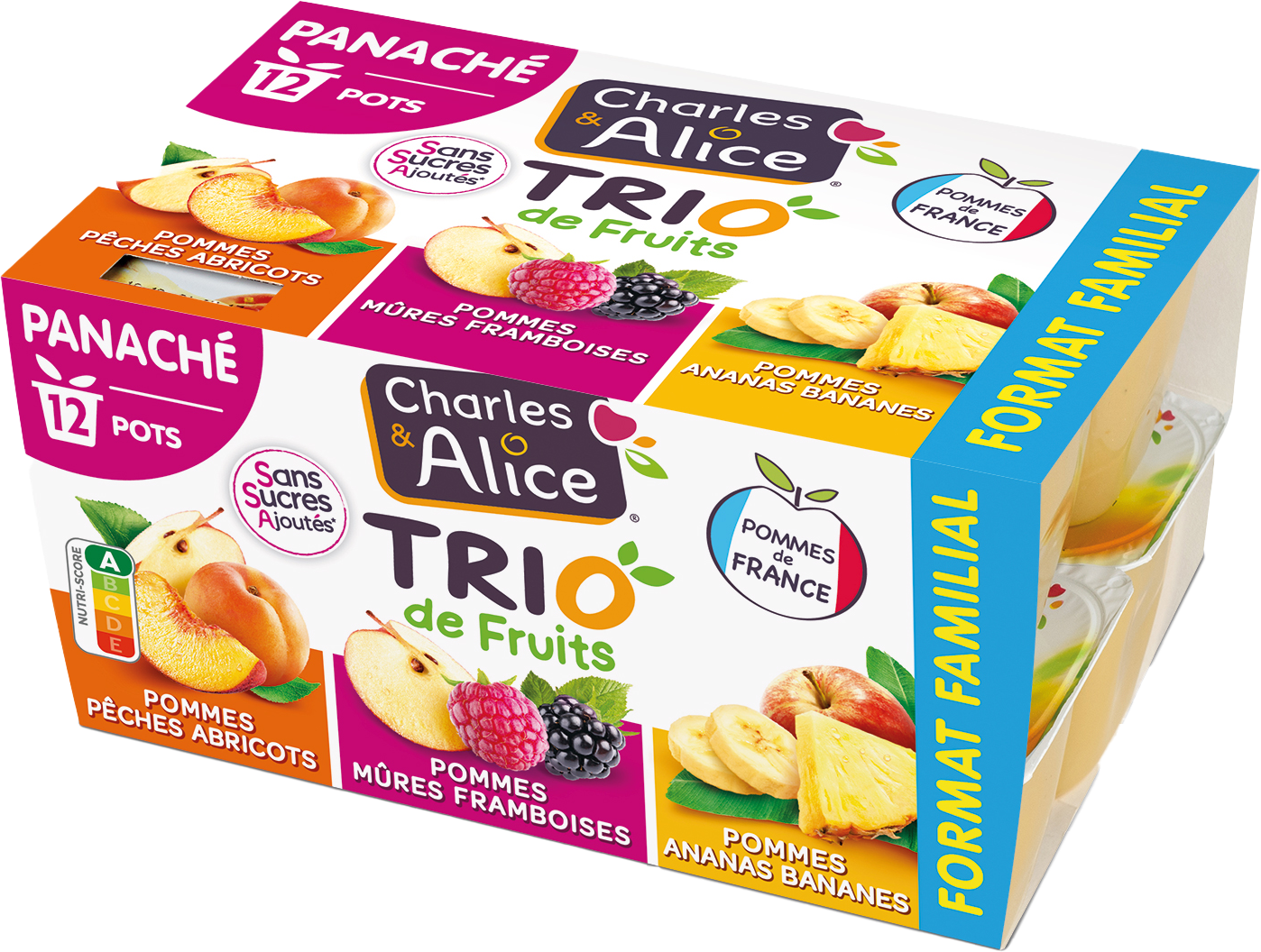 COMPOTES SANS SUCRES AJOUTÉS