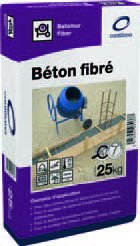 BÉTON FIBRÉ(1)(4)