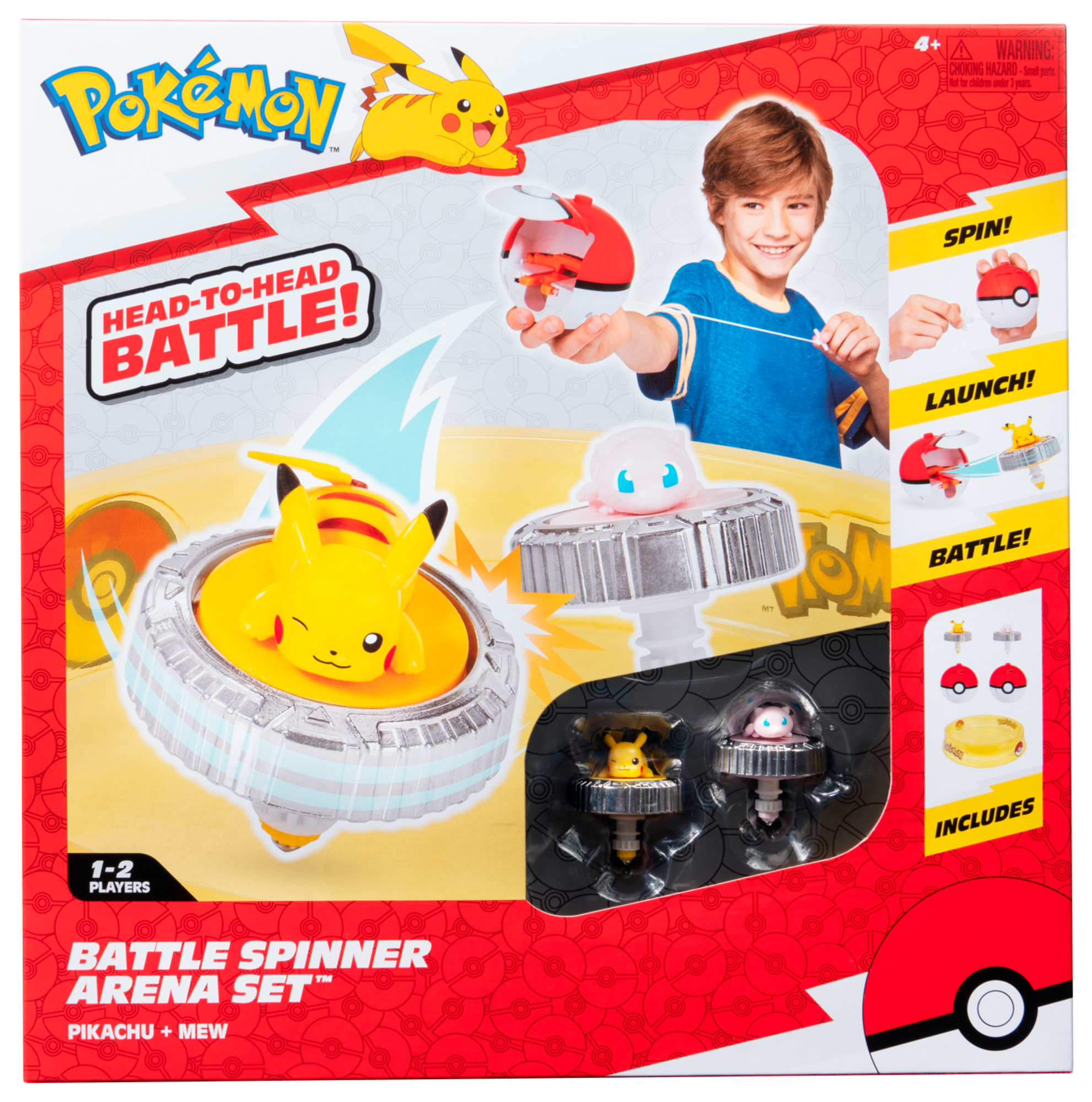 Arène Pokémon et 2 spinners