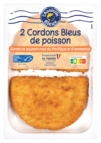 2 CORDONS BLEUS DE POISSON