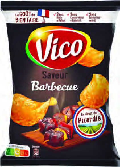 CHIPS SAVEUR BARBECUE