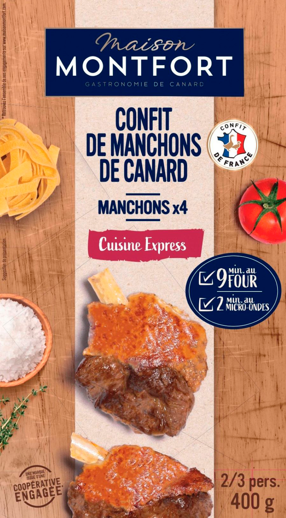 Confit de manchons de canard