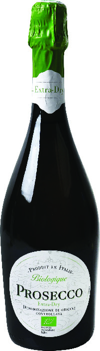D.O.C(1) VIN D’ITALIE(2) PROSECCO EXTRA DRY