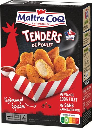 TENDERS FILET DE POULET SURGELÉS