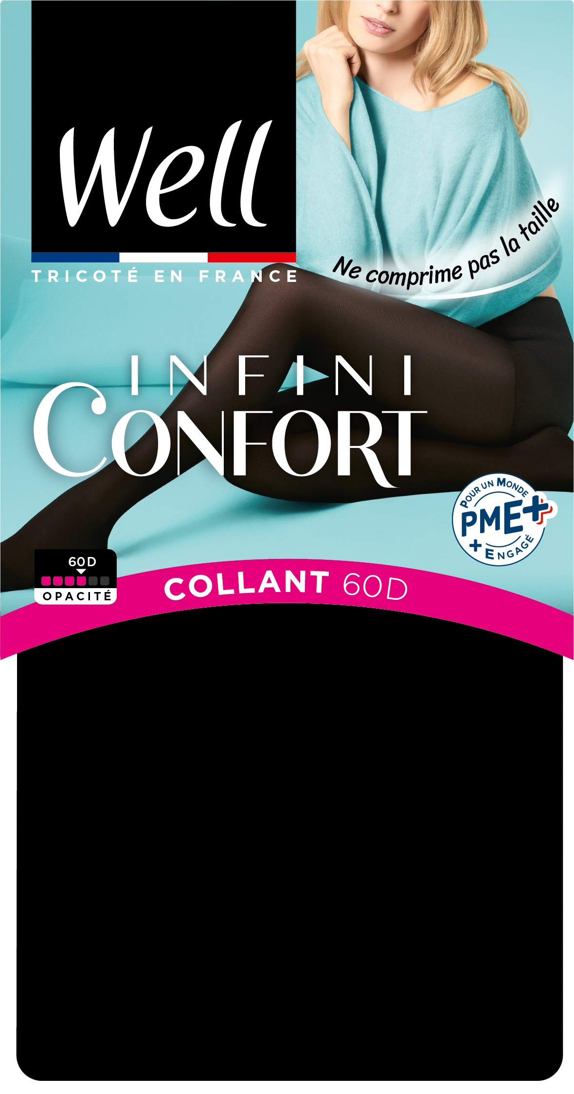 COLLANT INFINI CONFORT OPAQUE PEG