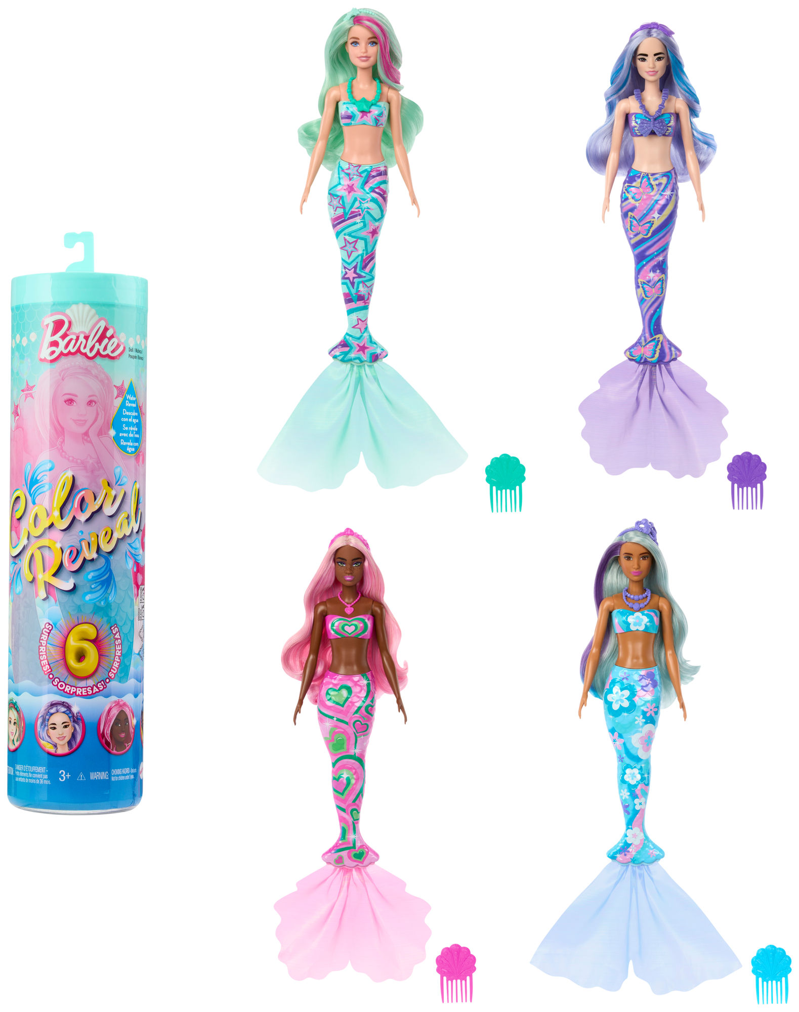 BARBIE COLOR REVEAL SIRèNE