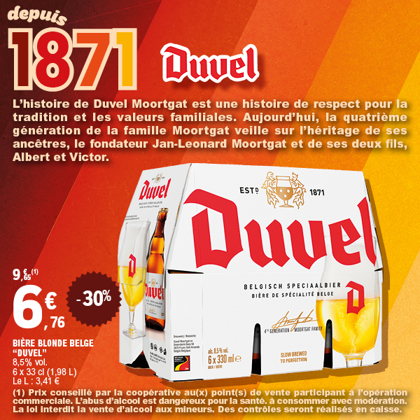 BIÈRE BLONDE BELGE