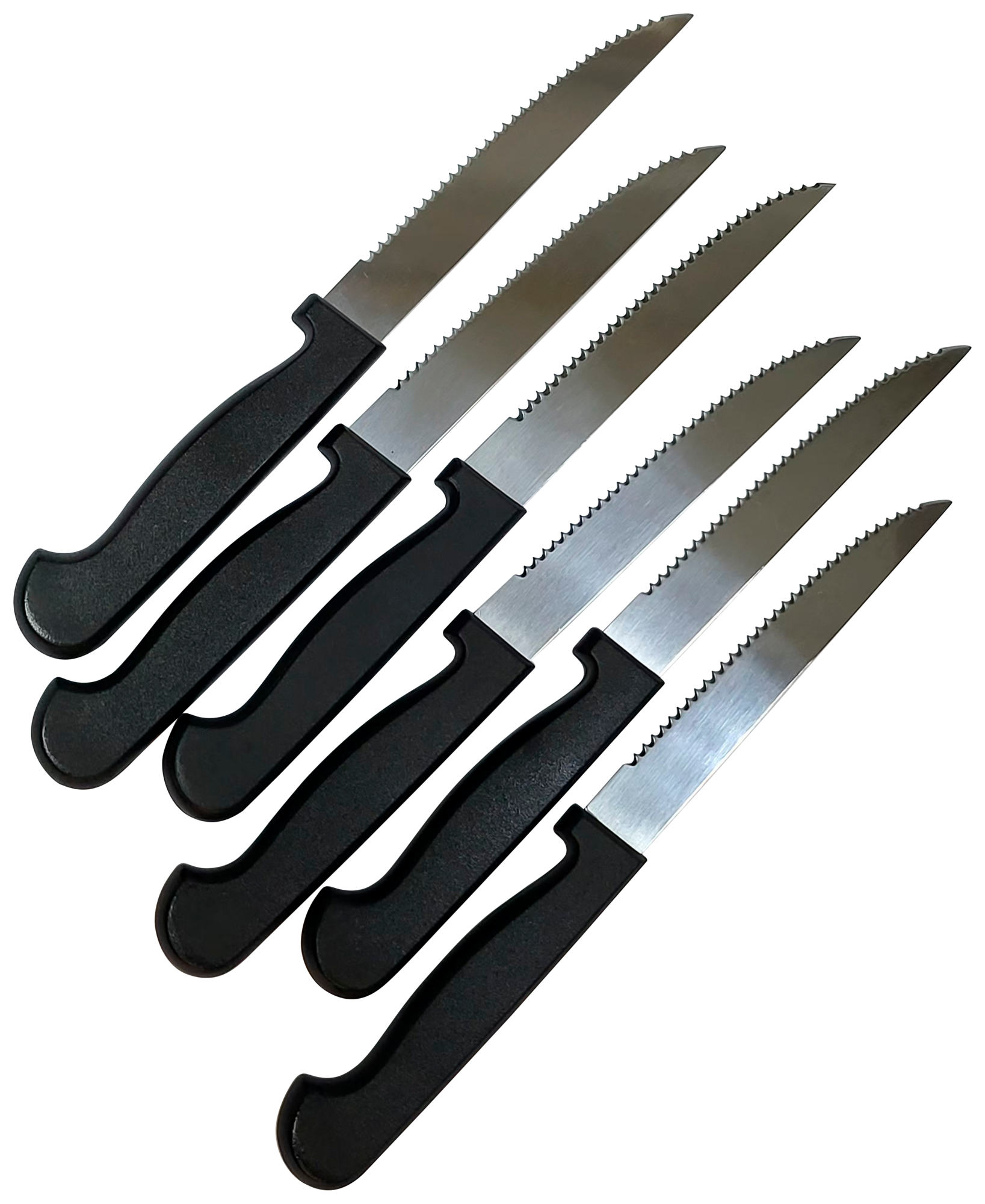 LOT DE 6 COUTEAUX À STEAK