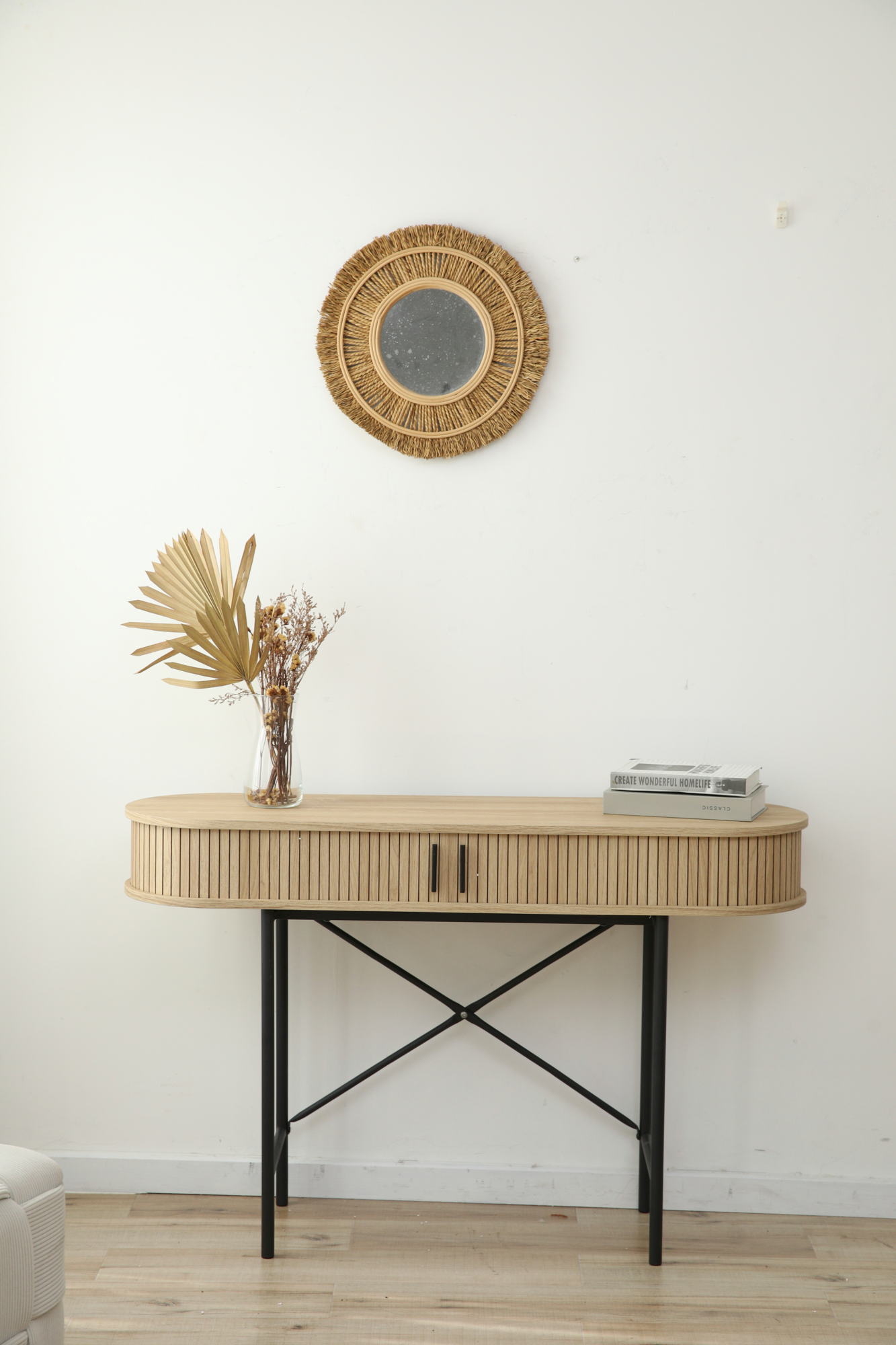 CONSOLE TASSEAU PORTES COULISSANTES