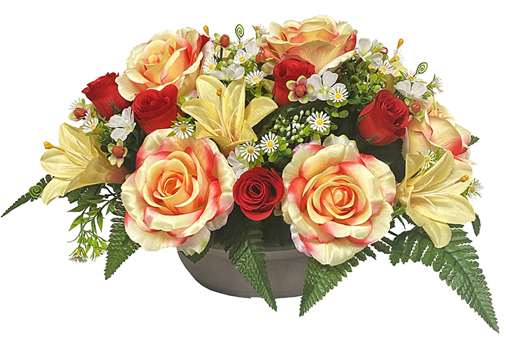 Coupe AVALON
(Roses, lys, fleurettes)