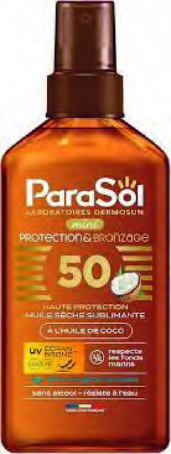 HUILE SÈCHE SUBLIMANTE COCO INDICE 50