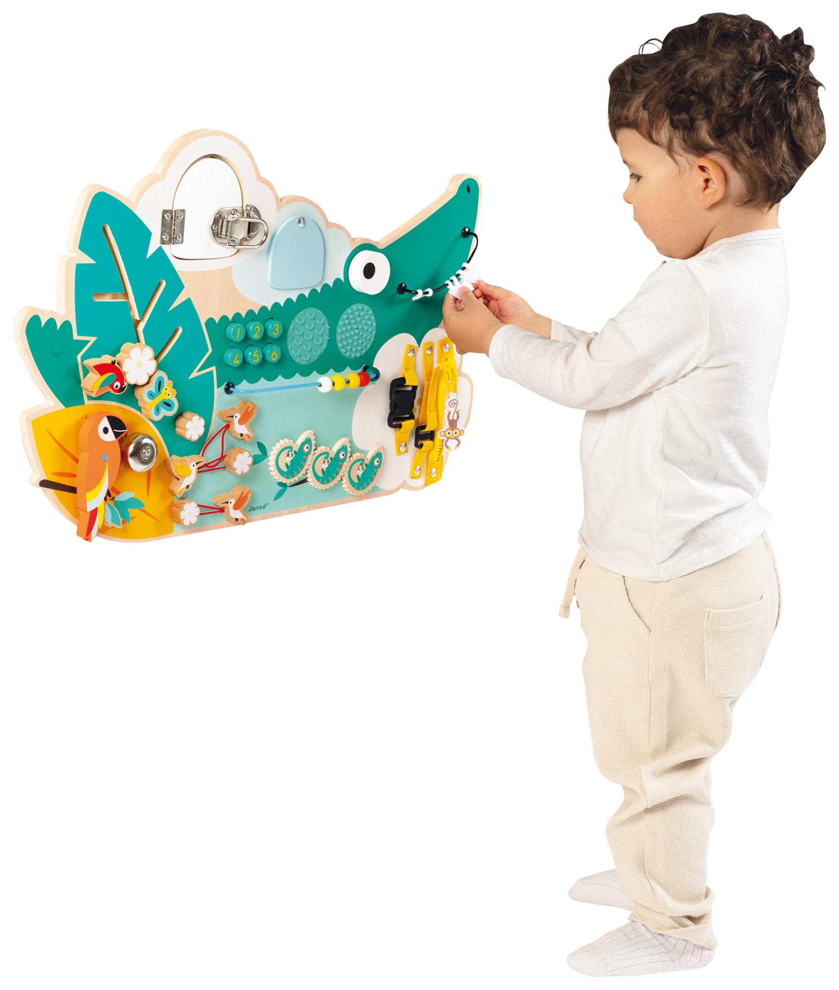 Panneau d'Activités animaux de la jungle